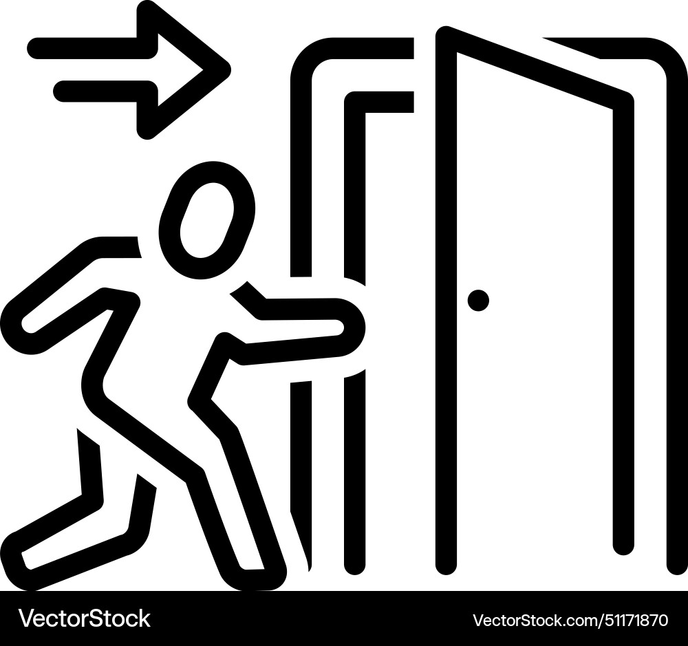 Exit vector image