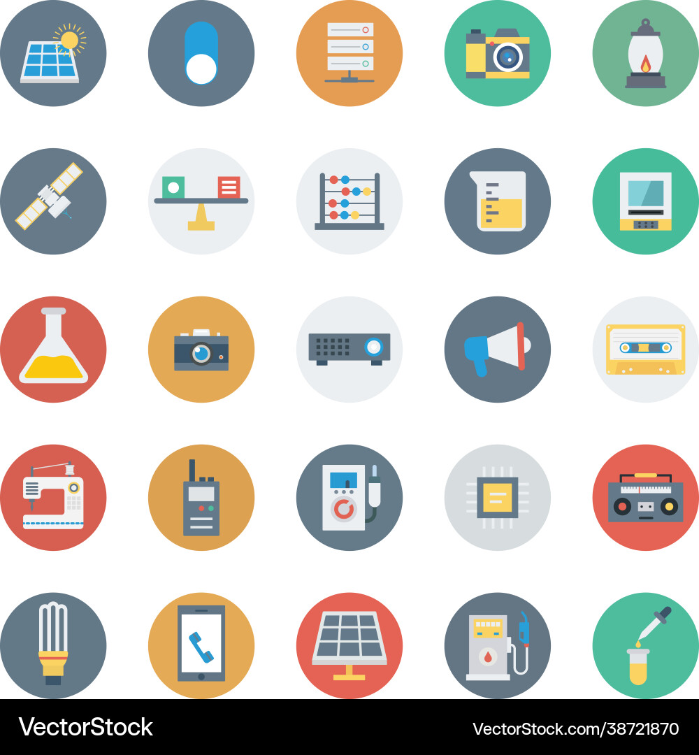 Science and tech icon which can easily modify Science and tech icon which can easily modify vector image