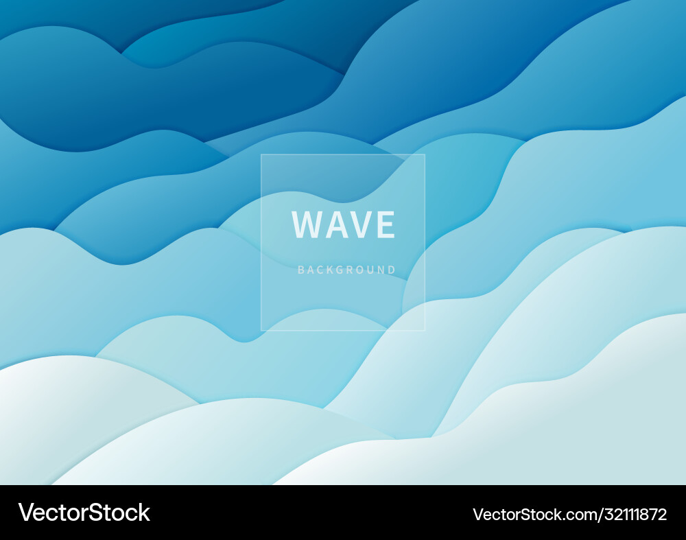 Abstract blue wave pattern lines background Abstract blue wave pattern lines background vector image