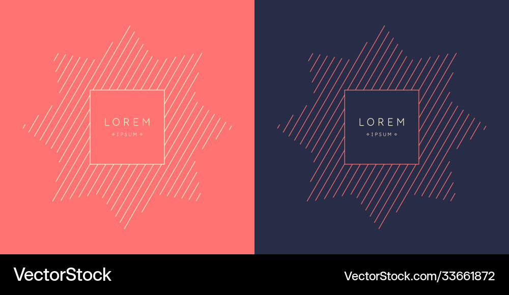 Abstract element with lines Abstract element with lines vector image