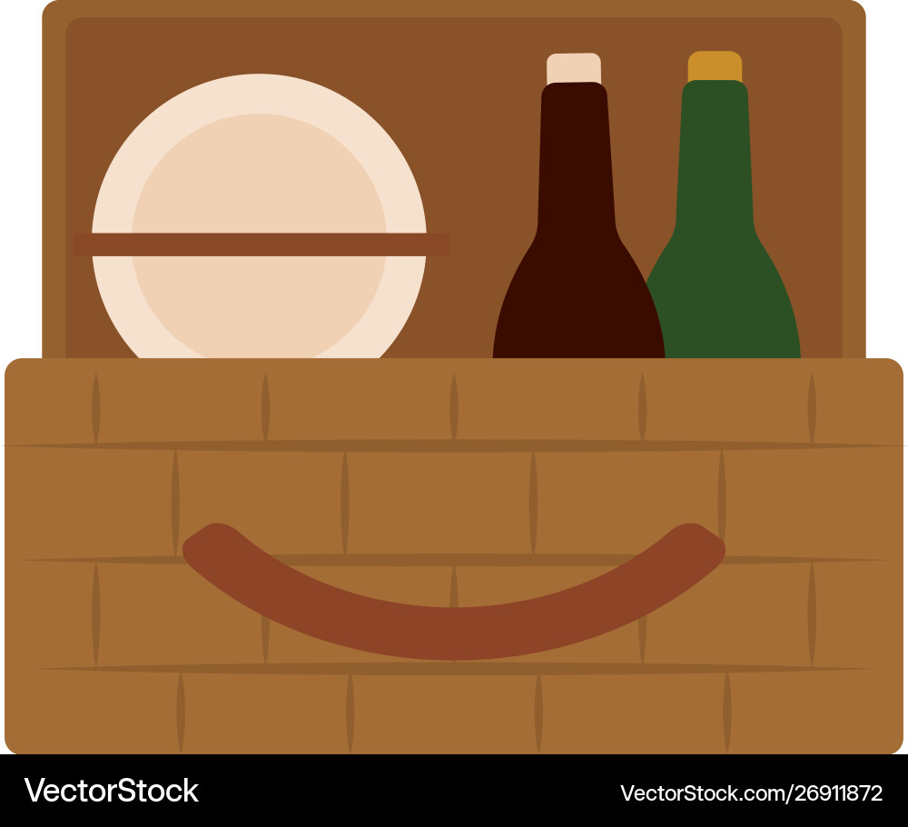 Abstract picnic object Vector Image