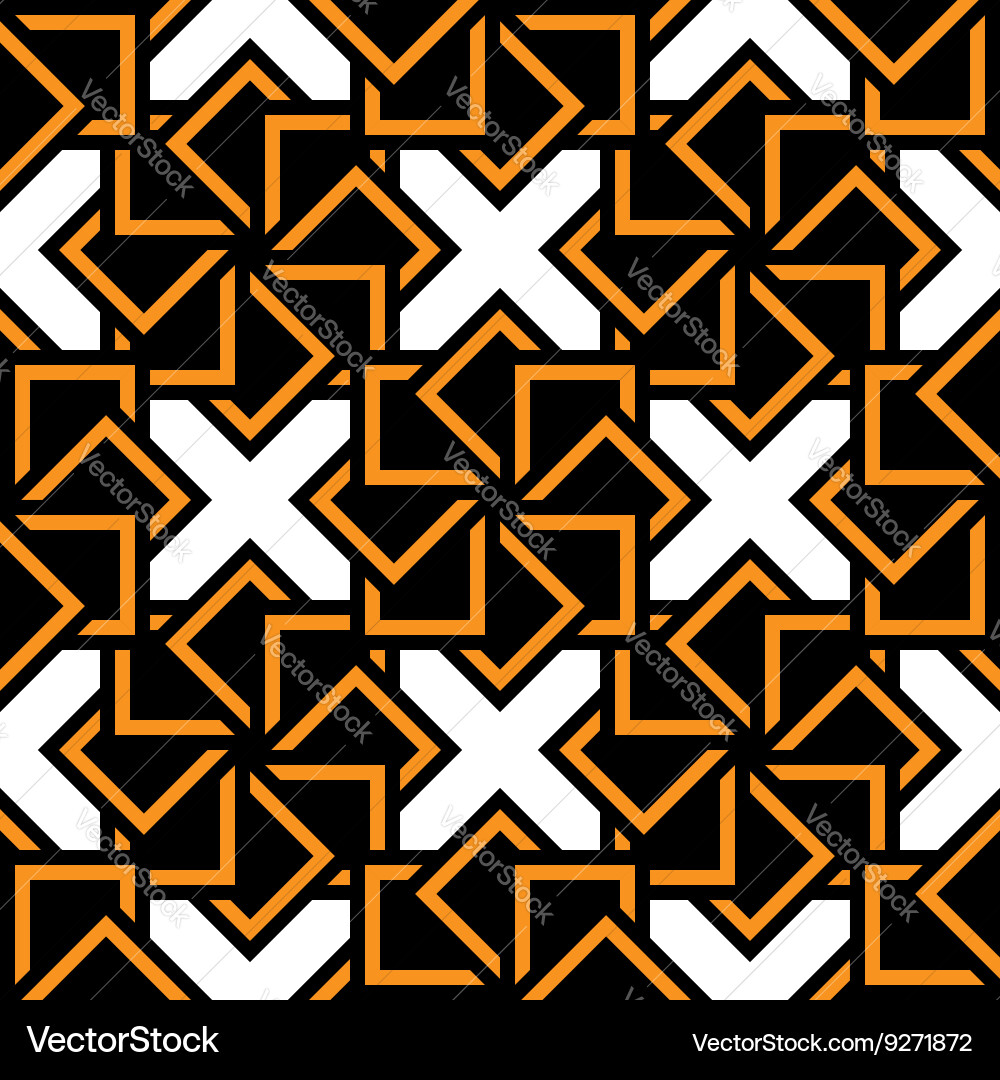 Abstract seamless pattern geometric triangle vector image