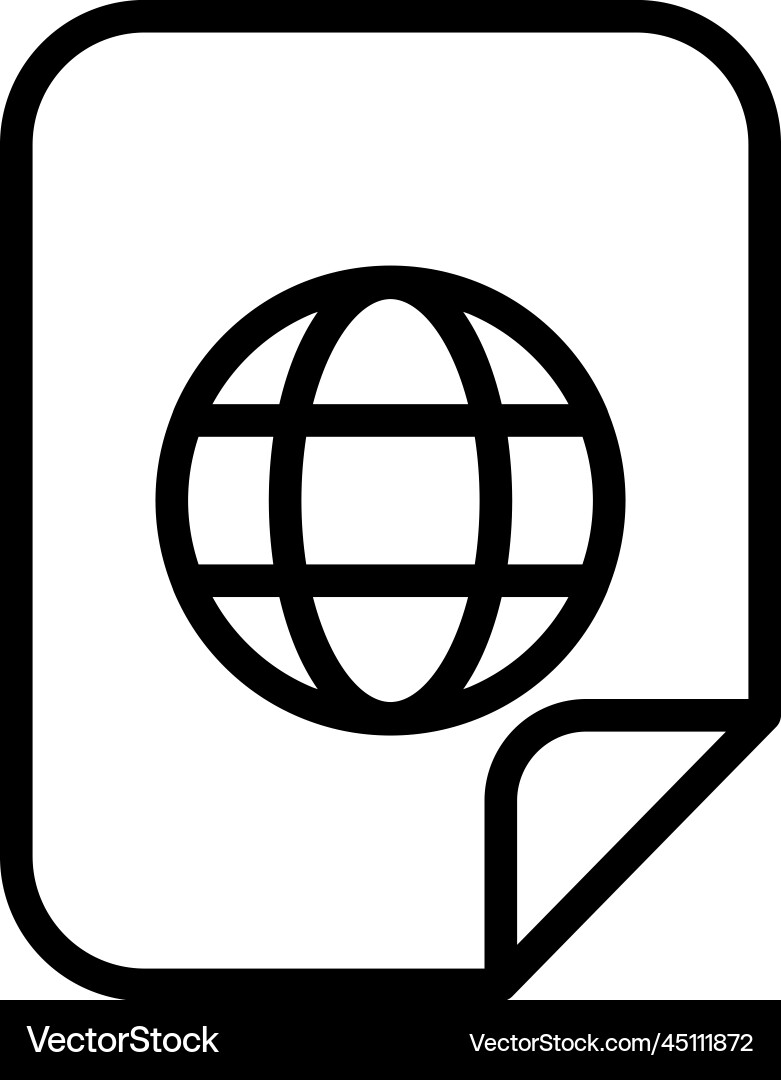 Browsing file icon Vector Image