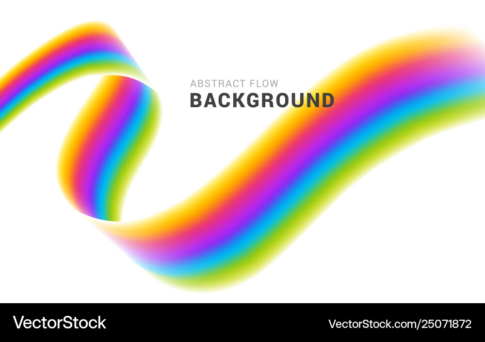 Modern colorful flow abstract background Modern colorful flow abstract background vector image