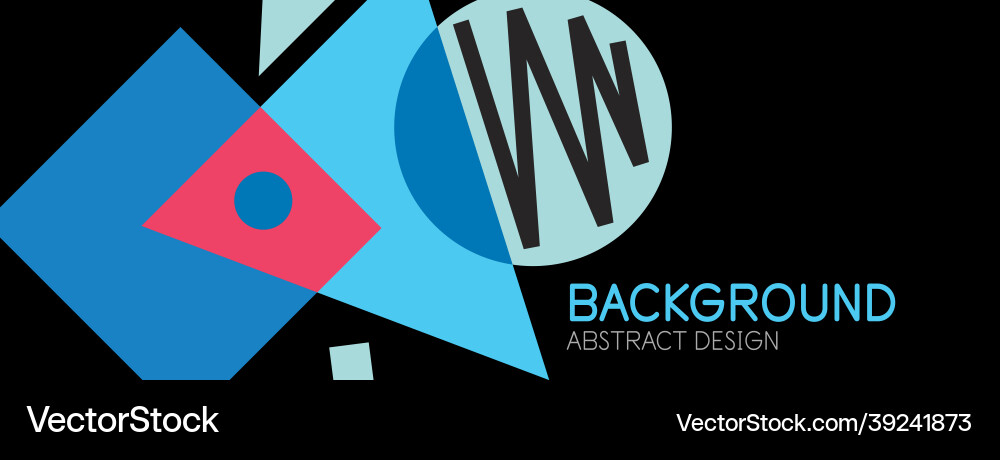 Abstract background blocks lines triangles Abstract background blocks lines triangles vector image