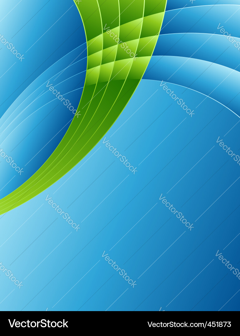 Abstract Blue Gradient Background Vector Image