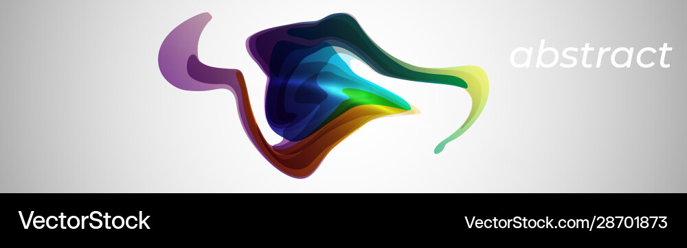 Abstract color splash background design Vector Image