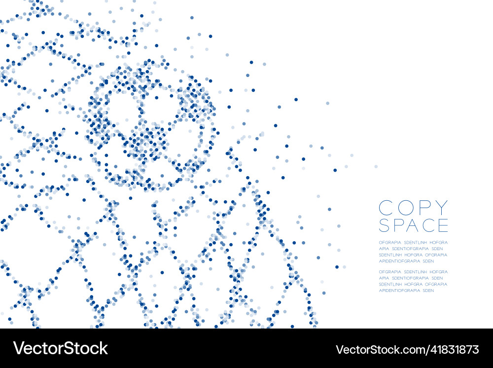 Abstract geometric circle dot molecule particle Abstract geometric circle dot molecule particle vector image