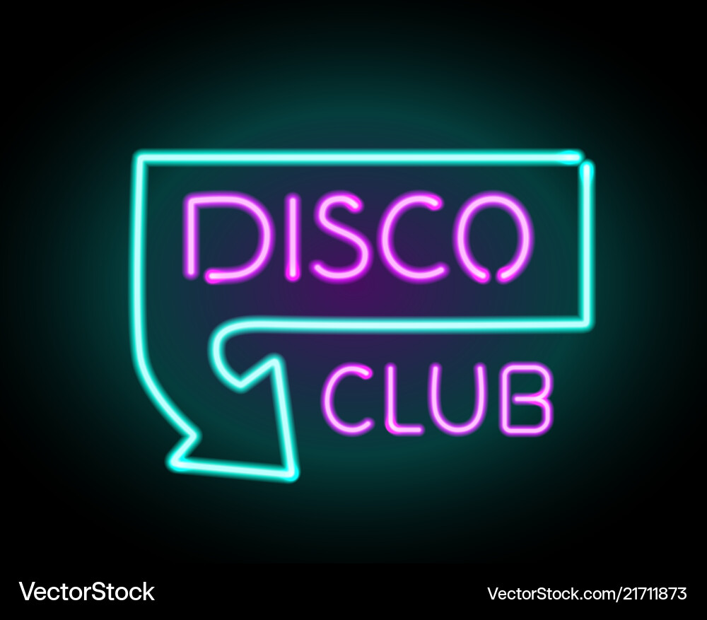 Neon glowing arrow pointer Neon glowing arrow pointer Vector Image
