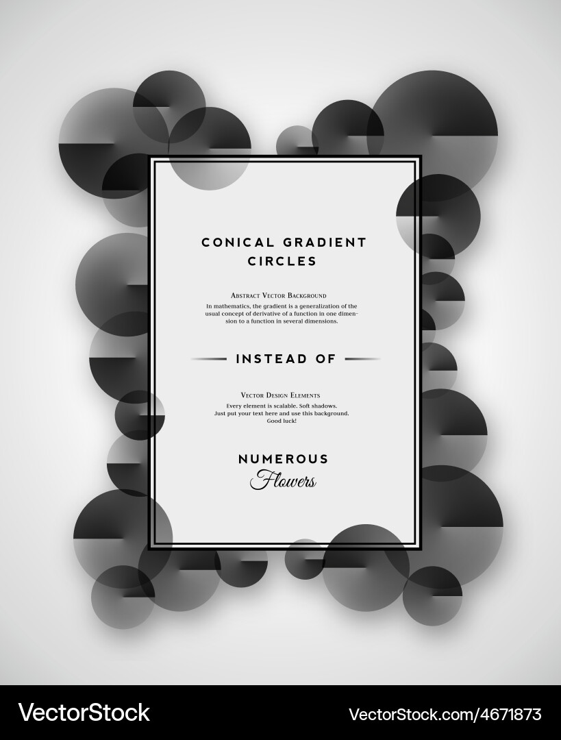 Retro frames like abstract background Vector Image