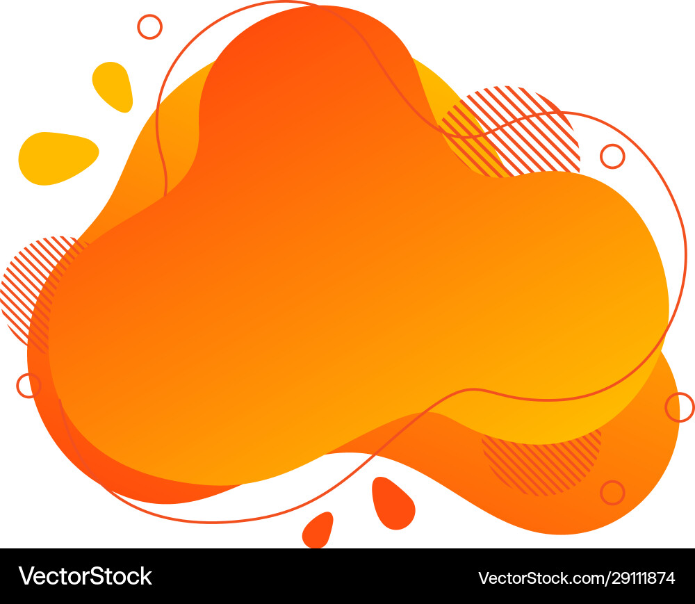 Abstract fluid design element Abstract fluid design element vector image
