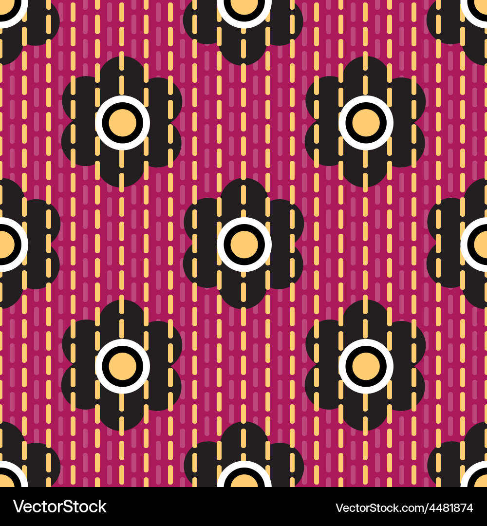 Abstract seamless pattern vector image