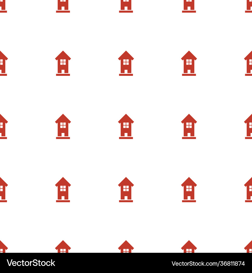Building icon pattern seamless white background Vector Image