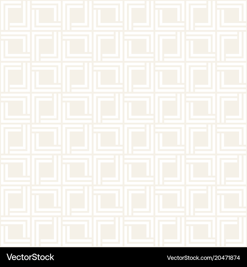 Seamless subtle lattice pattern modern Vector Image