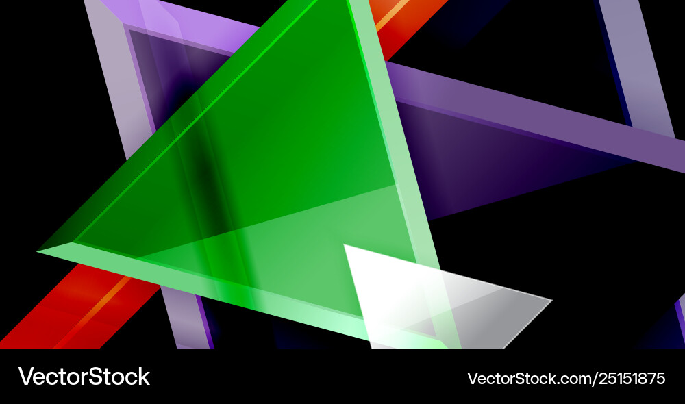 3d triangular minimal abstract background 3d triangular minimal abstract background vector image