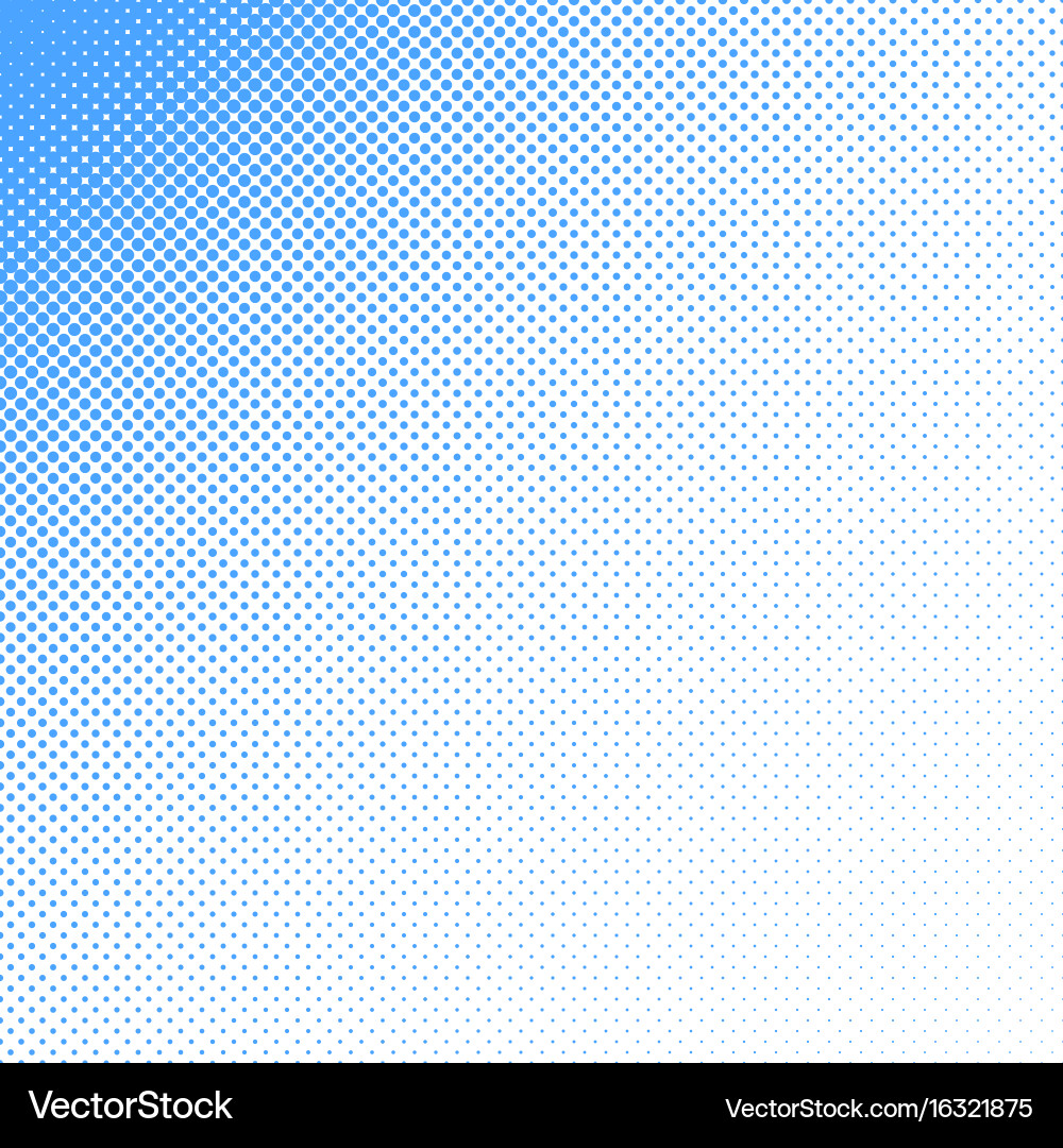 Abstract halftone circle pattern background vector image