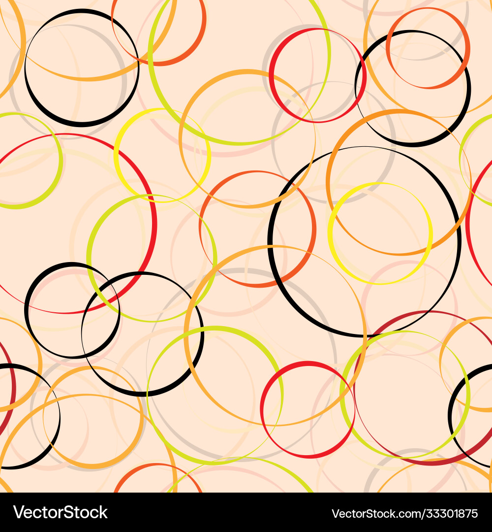 Abstract seamless repeating pattern colored Vector Image