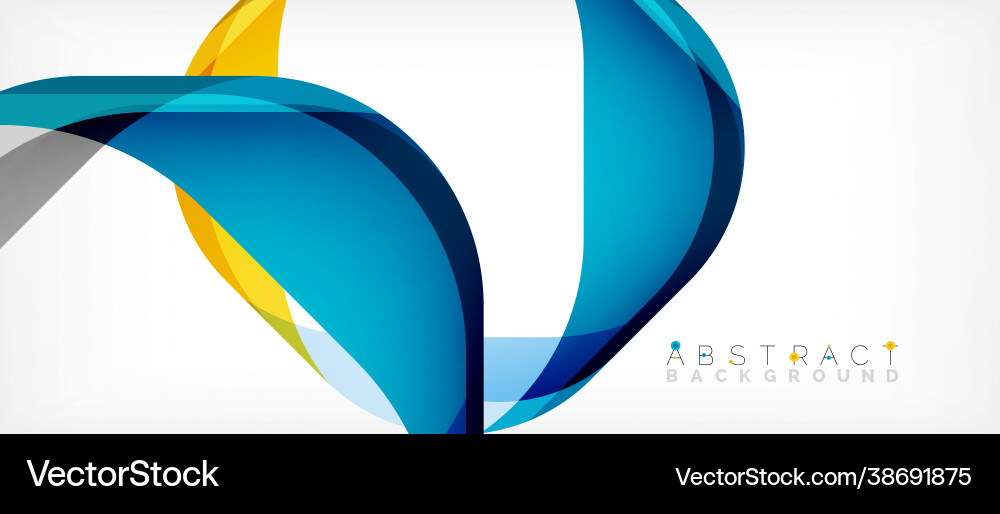 Abstract square shape with overlapping waves Abstract square shape with overlapping waves Vector Image