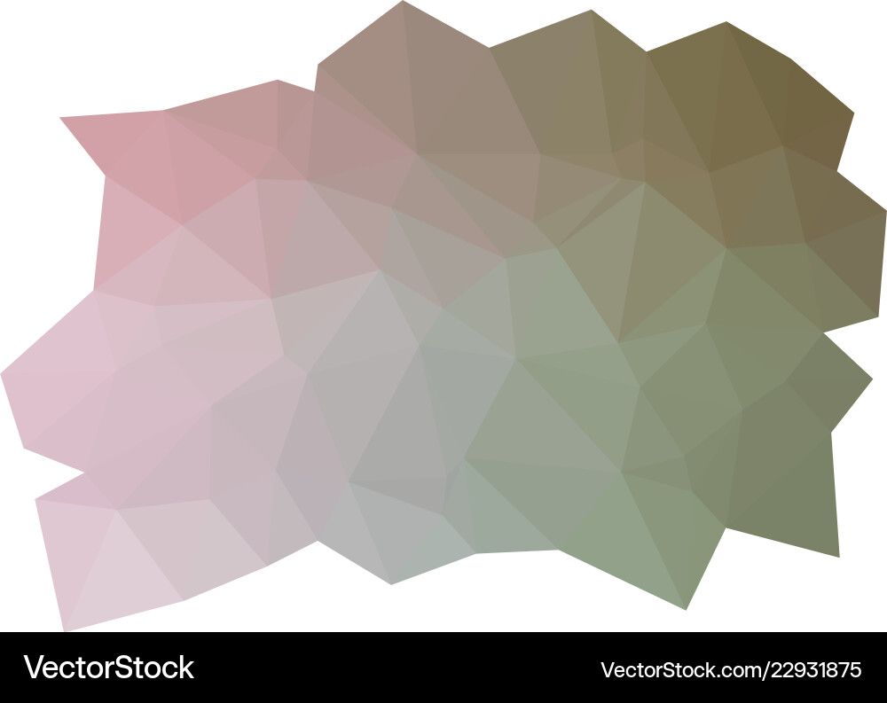 Colorful triangular low poly mosaic abstract vector image