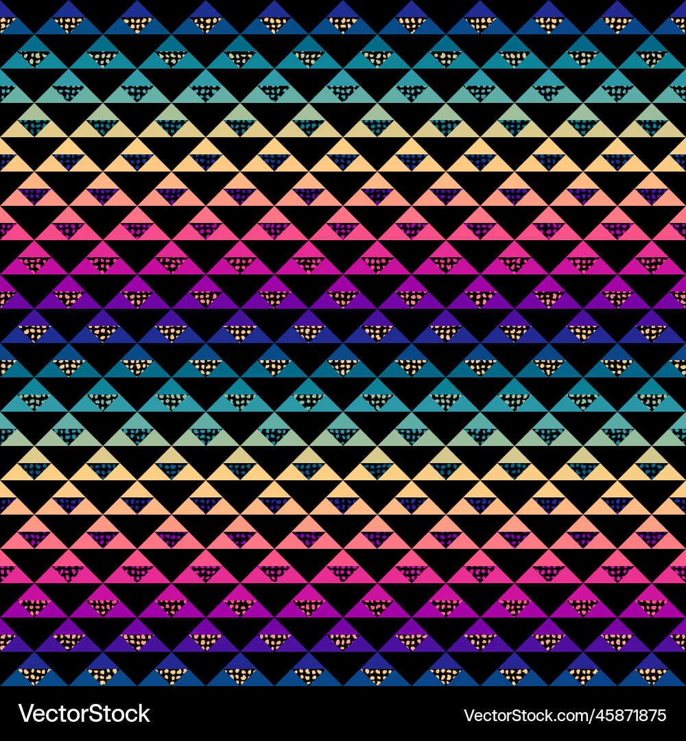 Geometric abstract triangles pattern seamless Geometric abstract triangles pattern seamless vector image