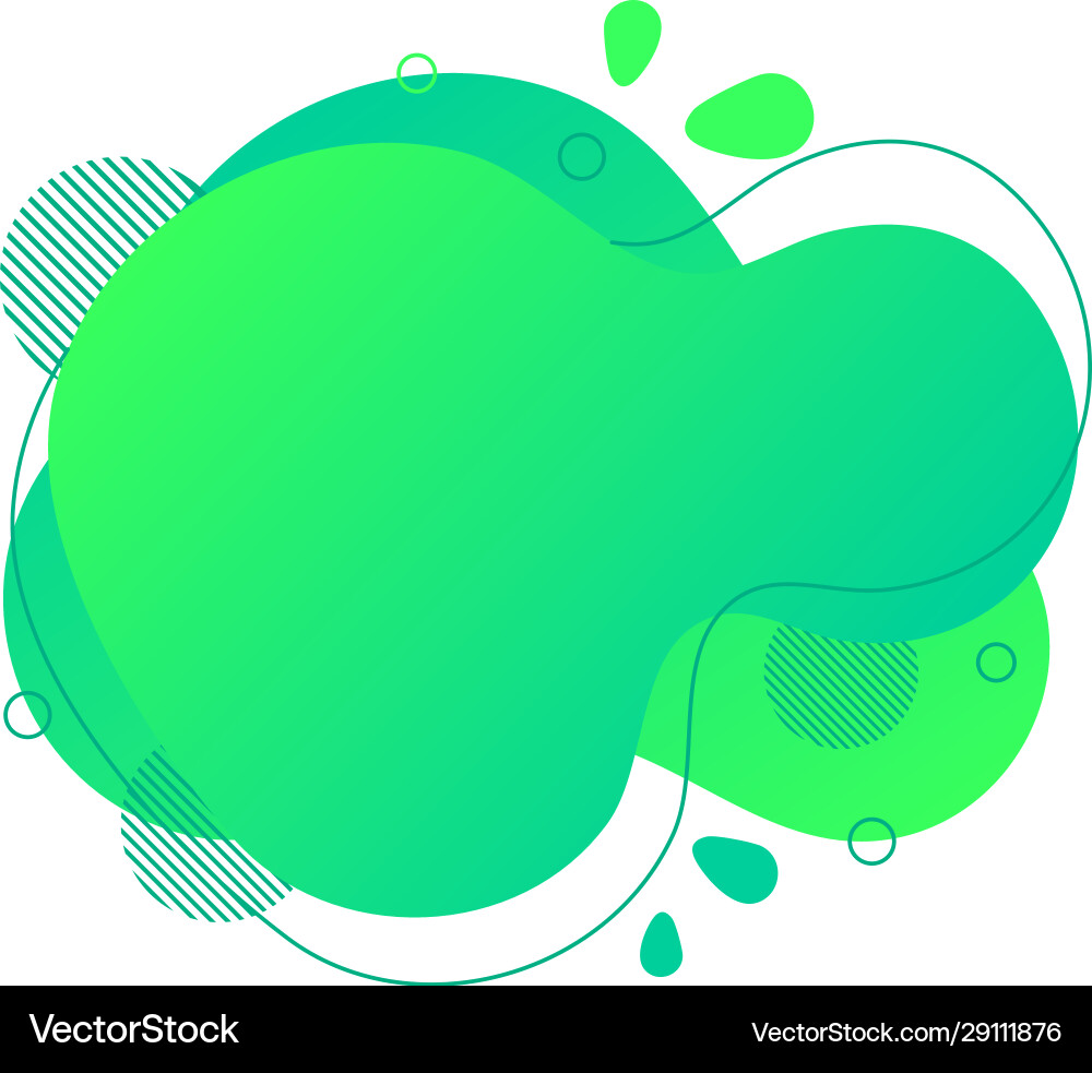 Abstract fluid design element Abstract fluid design element vector image