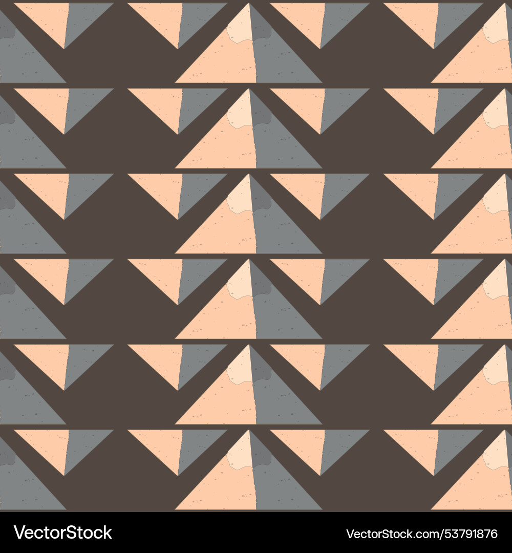 Abstract triangles in a repeating pattern Abstract triangles in a repeating pattern vector image