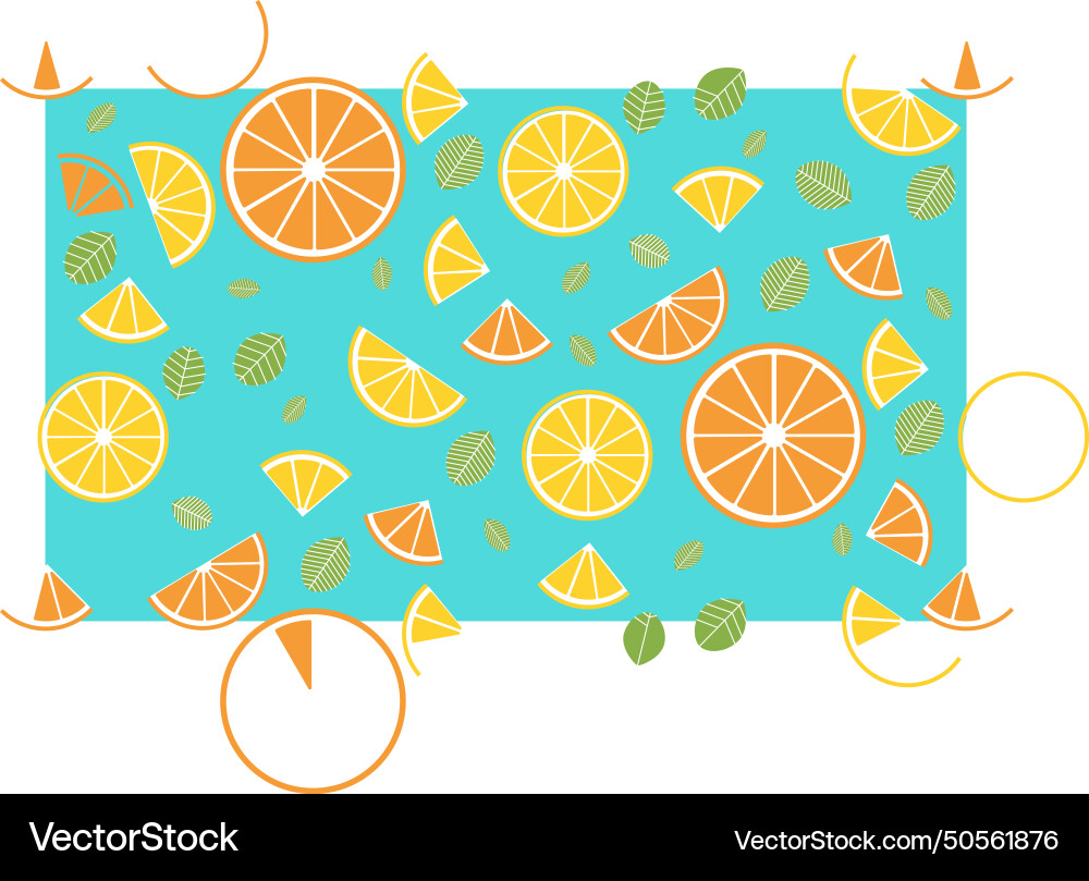 Colorful summer seamless pattern Royalty Free Vector Image