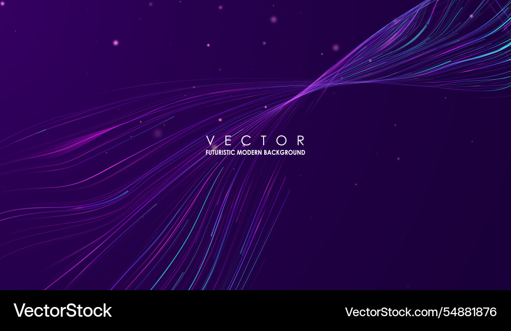Lines and particles dynamic flow Lines and particles dynamic flow Vector Image