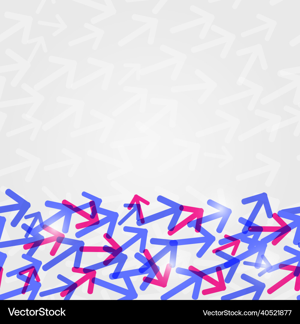 Abstract shiny arrow background card Abstract shiny arrow background card vector image