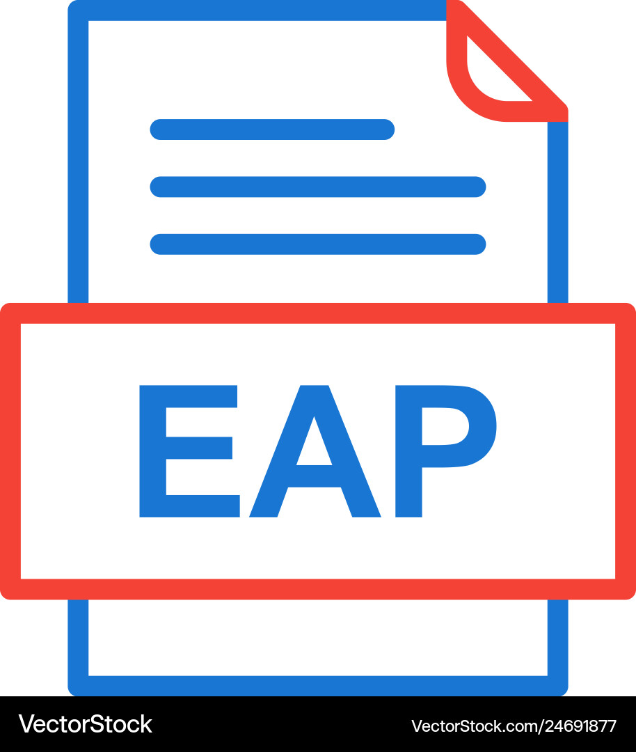 Eap file document icon Vector Image