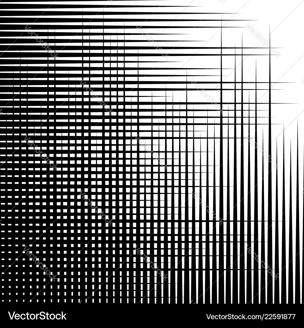 Irregular grid mesh pattern abstract monochrome Irregular grid mesh pattern abstract monochrome vector image