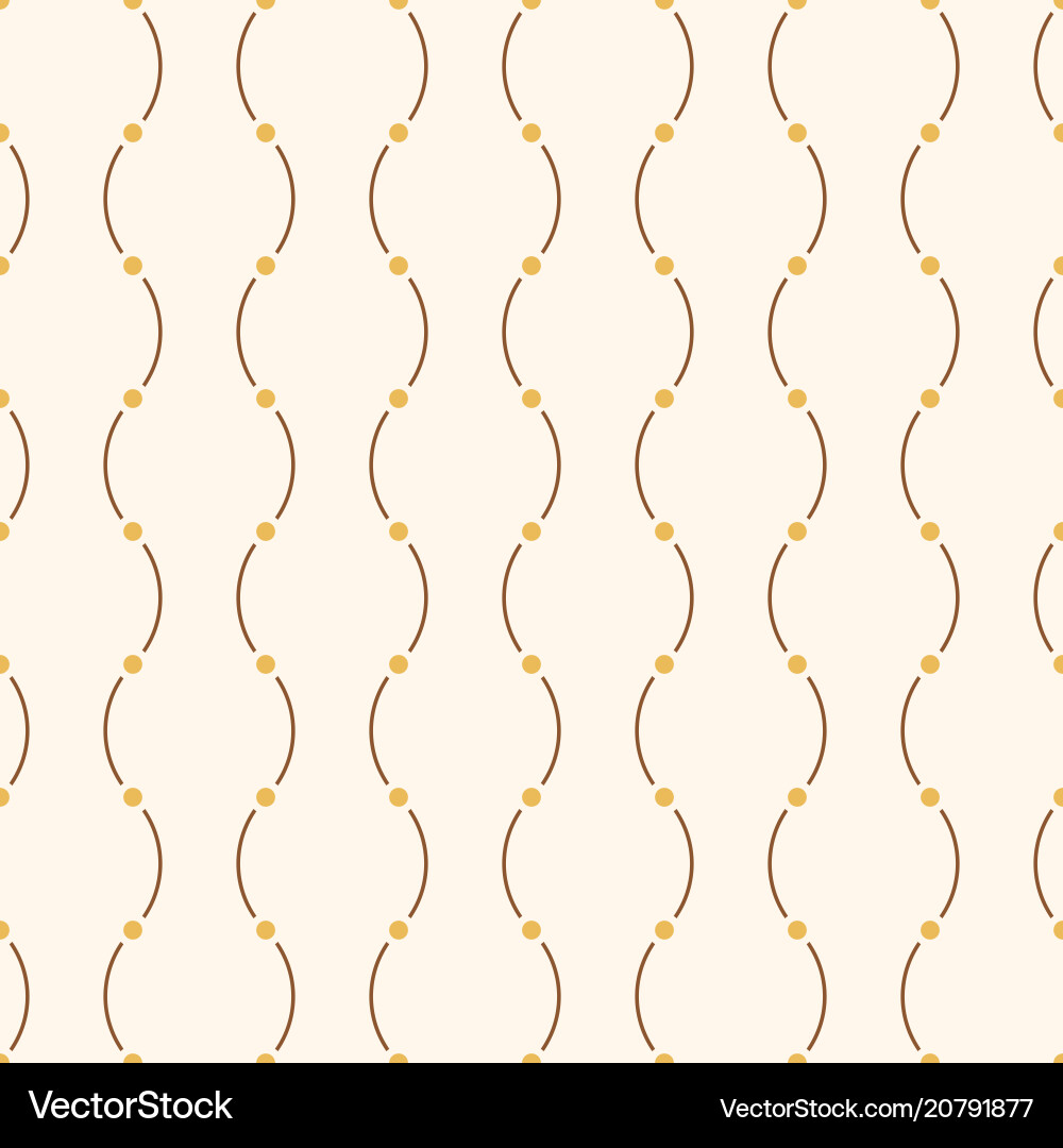 Seamless minimalistic pattern of curved lines Seamless minimalistic pattern of curved lines Vector Image