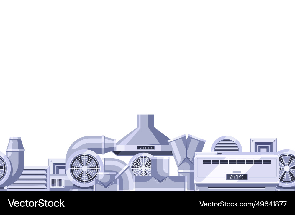 Seamless pattern with ventilation elements Seamless pattern with ventilation elements vector image