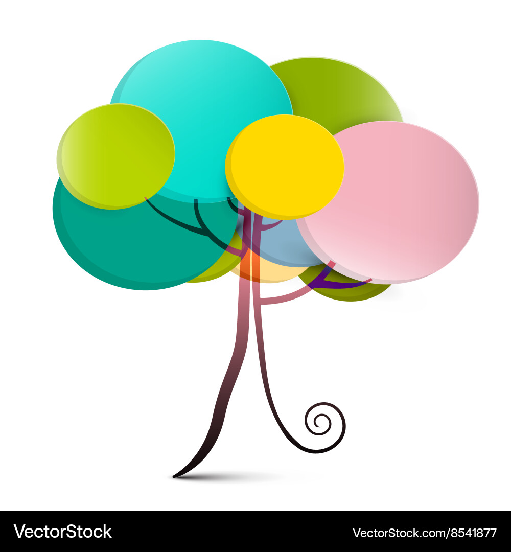 Tree - abstract vector image