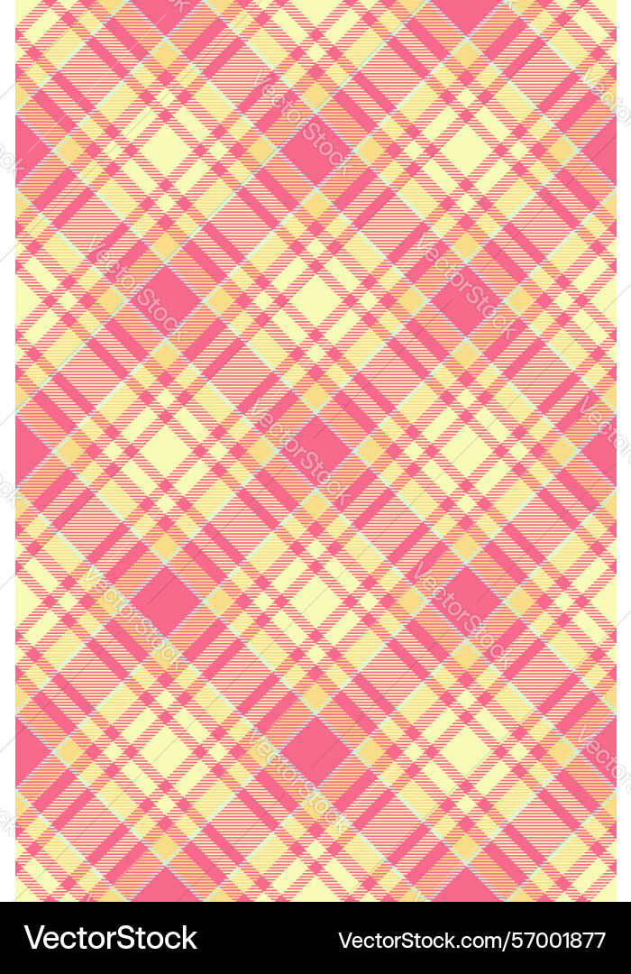 Xmas fabric pattern texture trim check background vector image