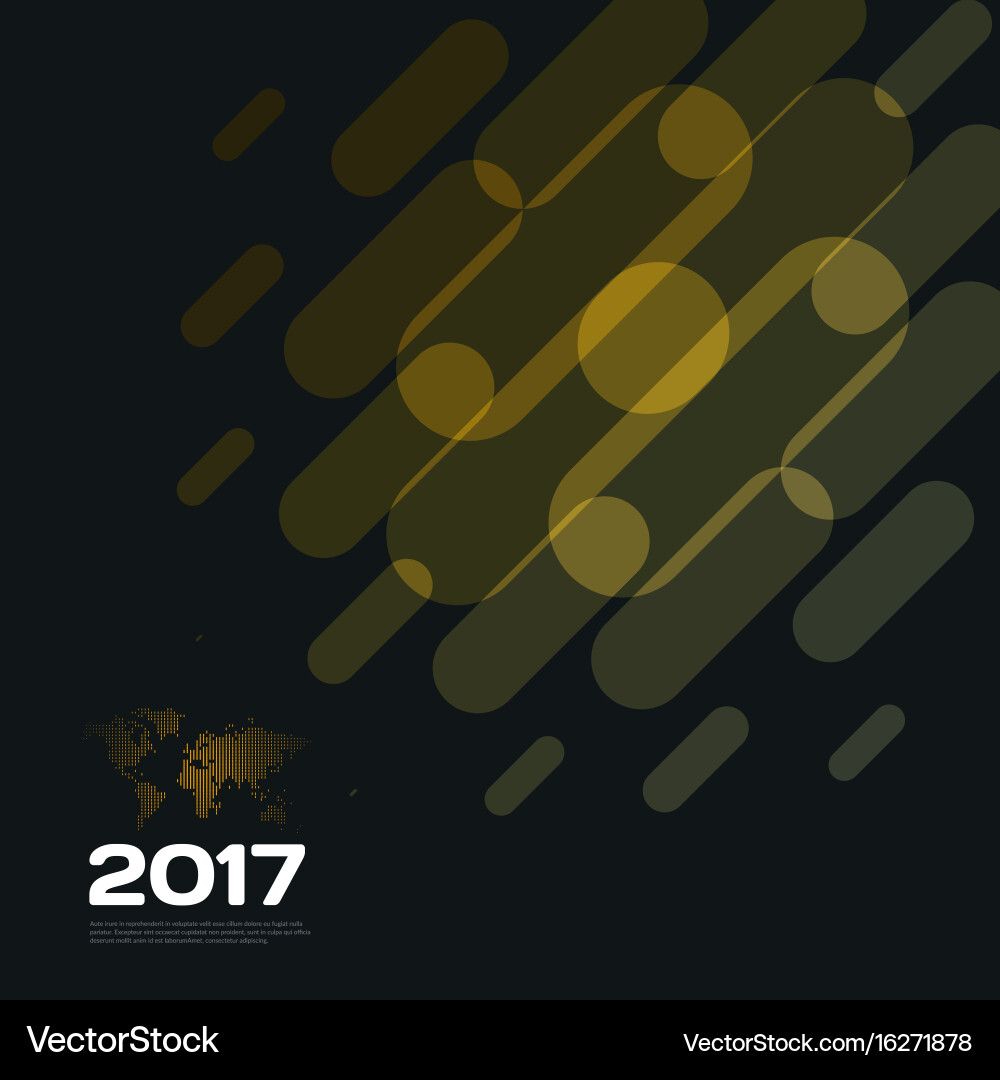 Abstract design elements for graphic layout vector image