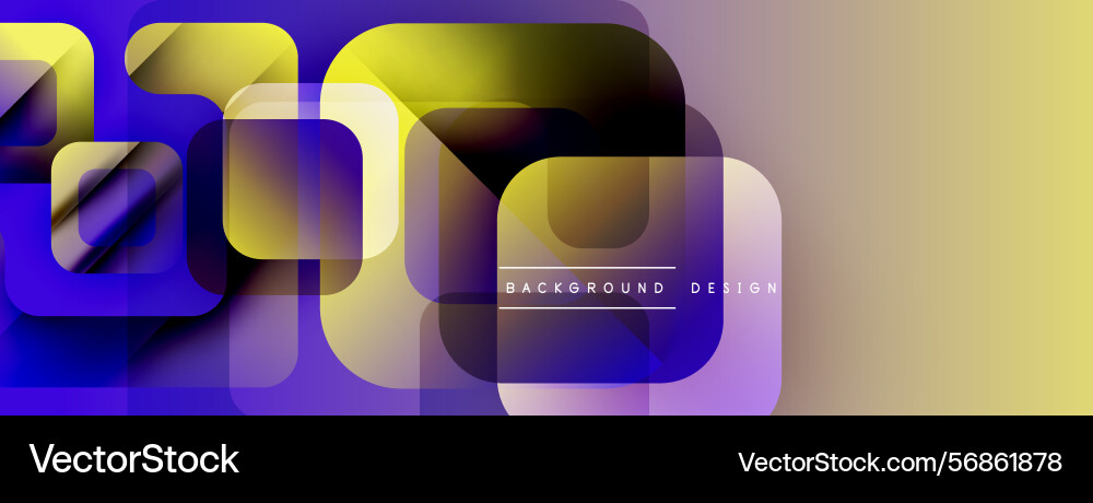 Abstract geometric shapes overlap gradient colors Abstract geometric shapes overlap gradient colors vector image