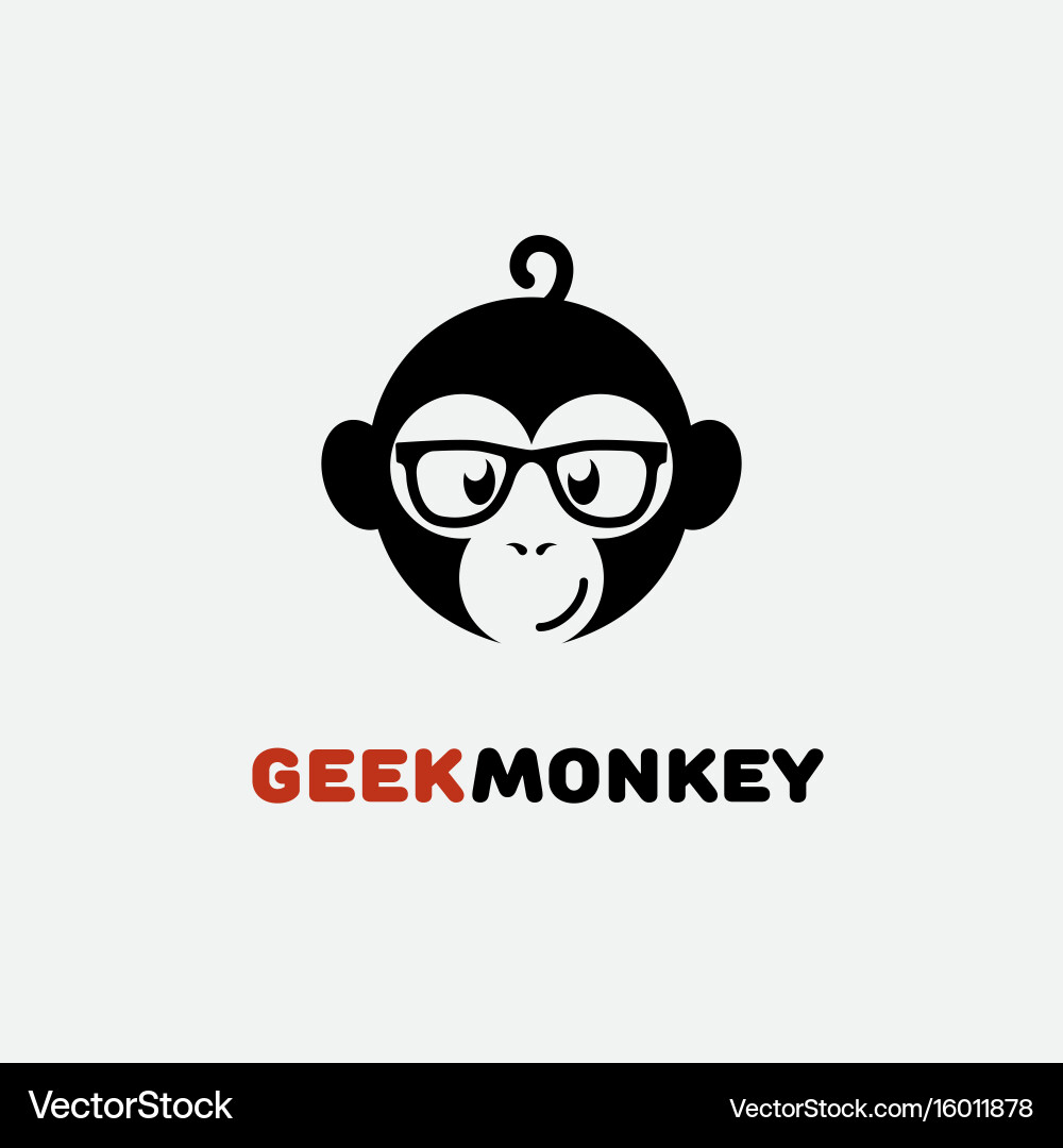 Geek logo Royalty Free Vector Image - VectorStock