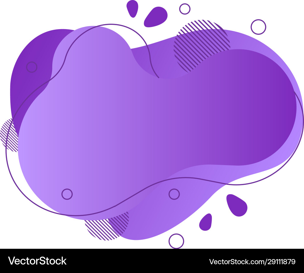 Abstract fluid design element Abstract fluid design element vector image