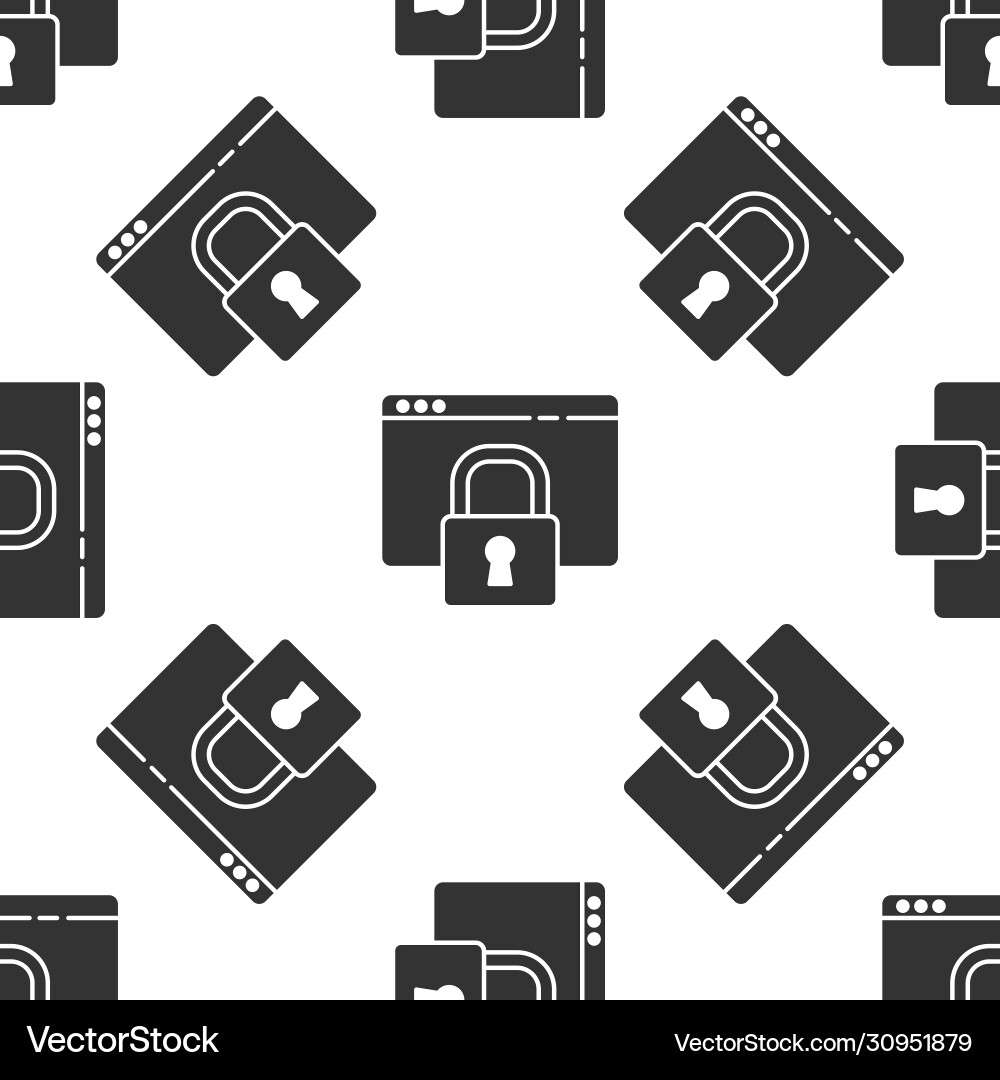Grey secure your site with https ssl icon Vector Image