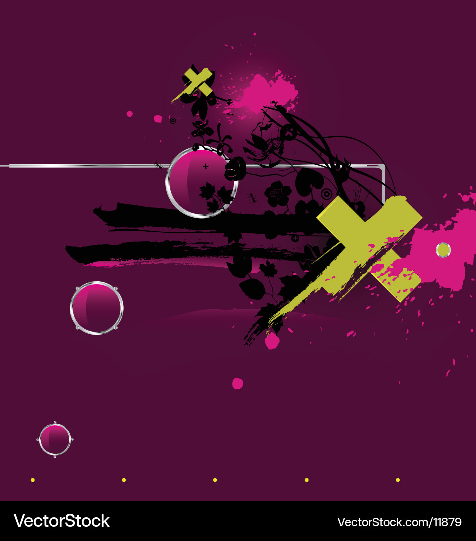 Japanese Splash Background vector image