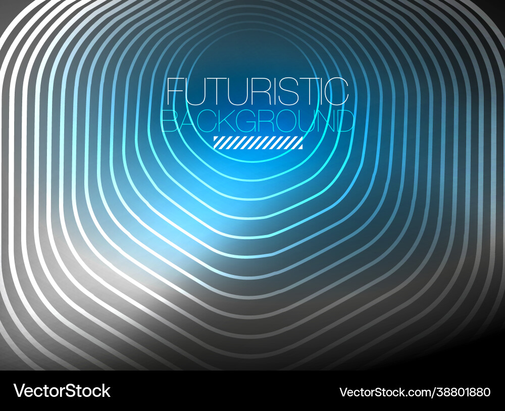 Neon color square shape lines abstract background Neon color square shape lines abstract background Vector Image