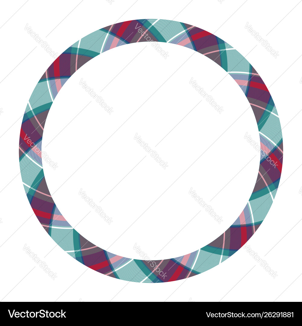 Circle borders and frames round border pattern Circle borders and frames round border pattern vector image