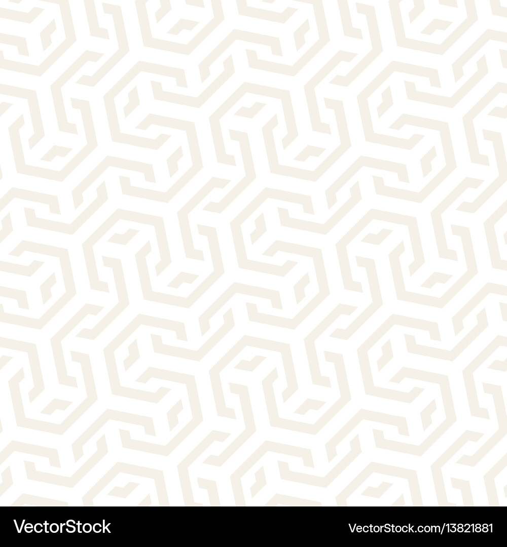 Interlaced Hexagonal Pattern Vector Image