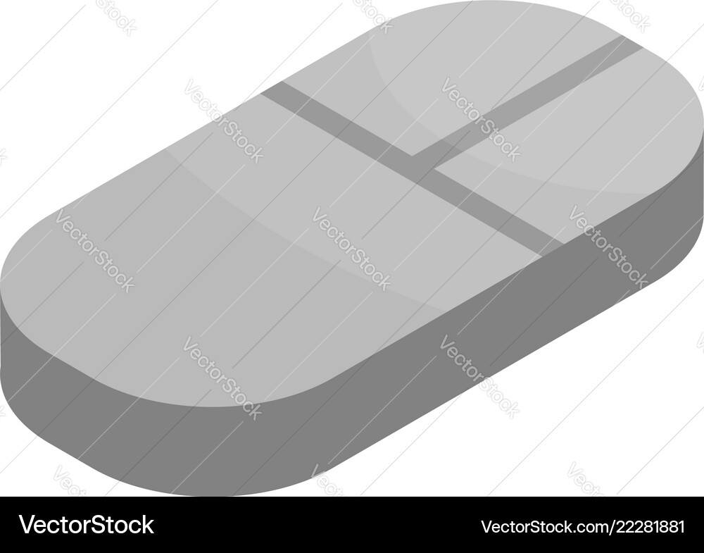 Isometric Computer Mouse Icon Vector Image