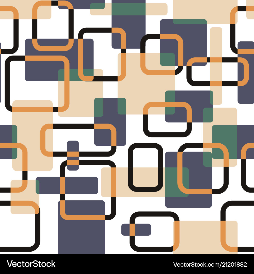 Abstract squares seamless vitage pattern Abstract squares seamless vitage pattern vector image