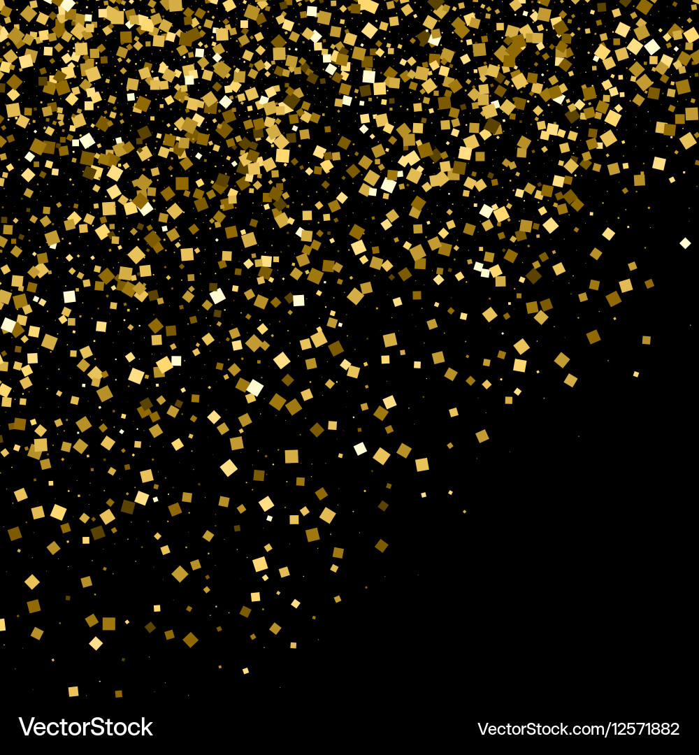 Gold black Royalty Free Vector Image - VectorStock