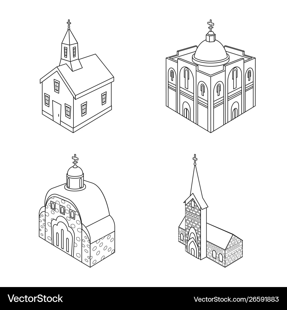 Architecture and building Architecture and building Vector Image