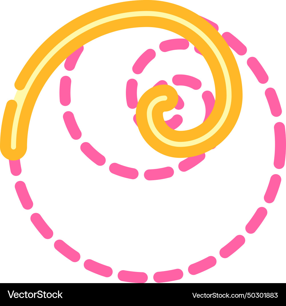 Golden ratio ux ui design color icon Golden ratio ux ui design color icon vector image