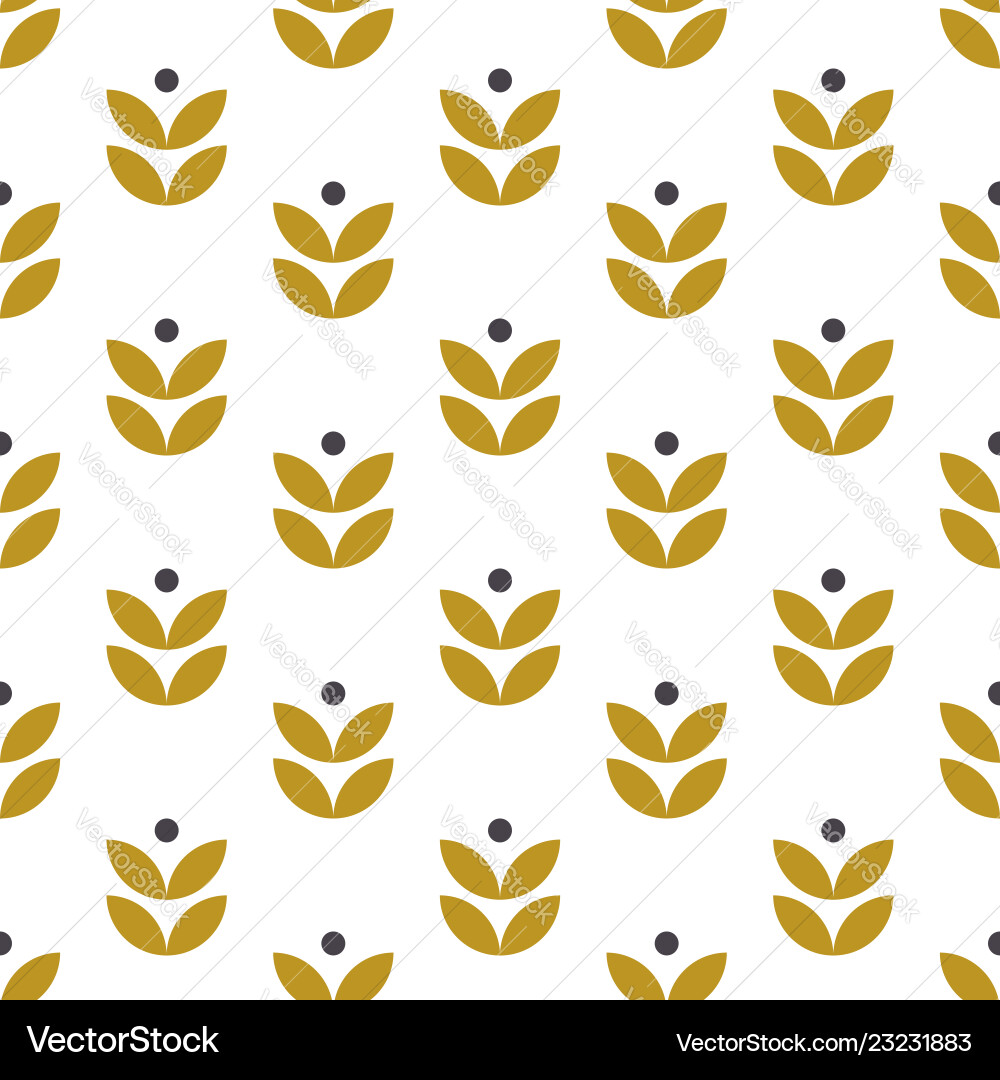 Scandinavian Geometric Pattern vector image